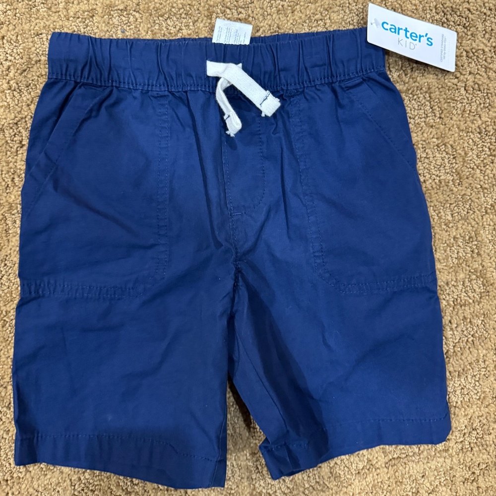 Boys Casual Blue Shorts